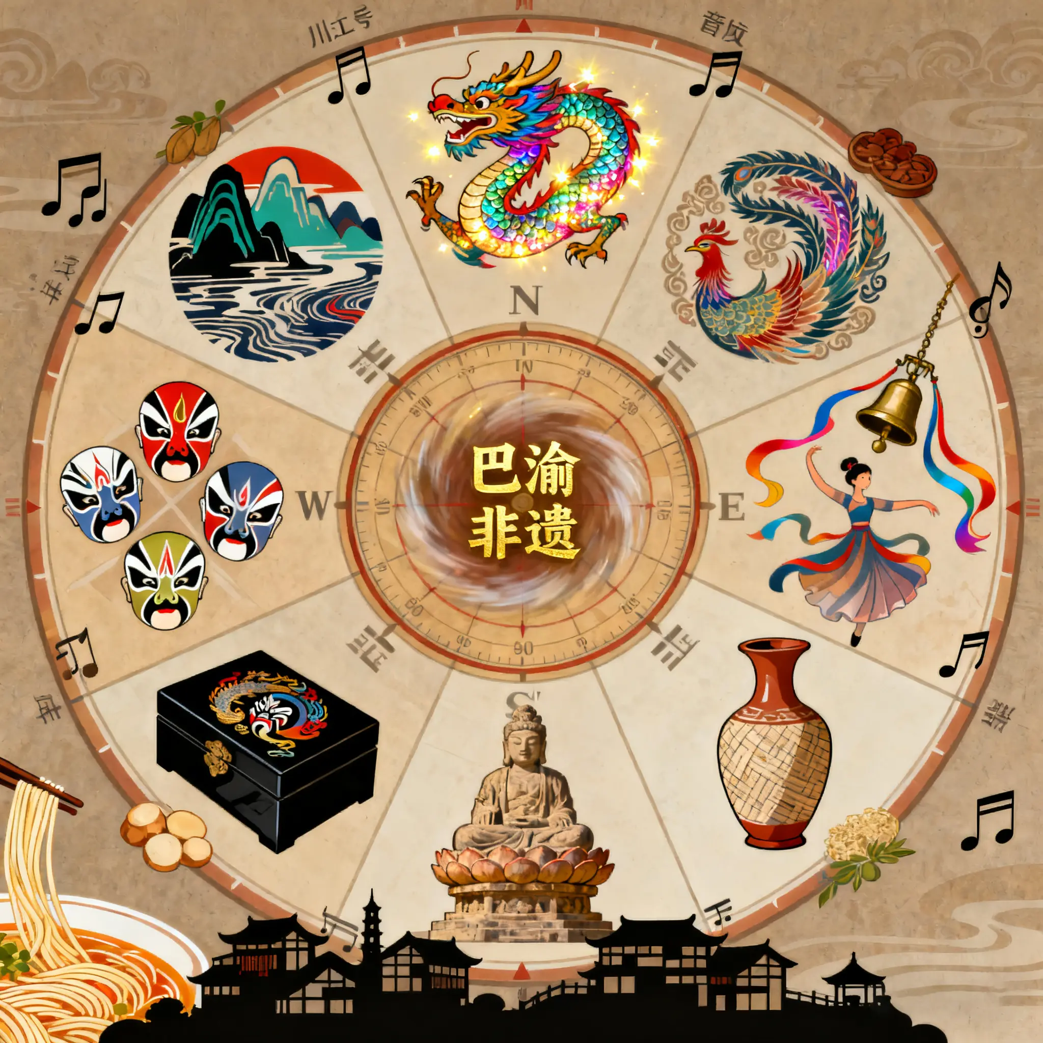 重庆非遗全景
